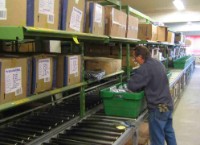 Materialflu&szlig; in Funktion