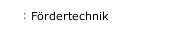 F&ouml;rdertechnik